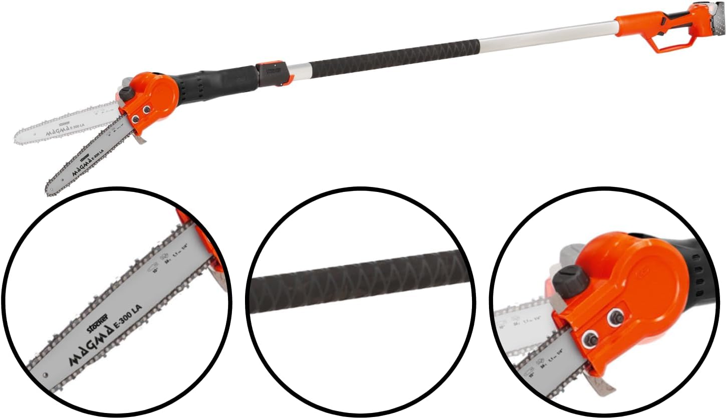 Motosega telescopica Magma E-300 LA 21 V STOCKER - immagine 4