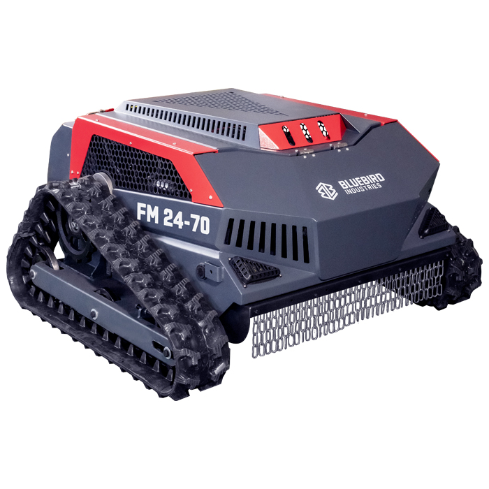 TRINCIA TELECOMANDATO FM24-70 BLUEBIRD - immagine 2
