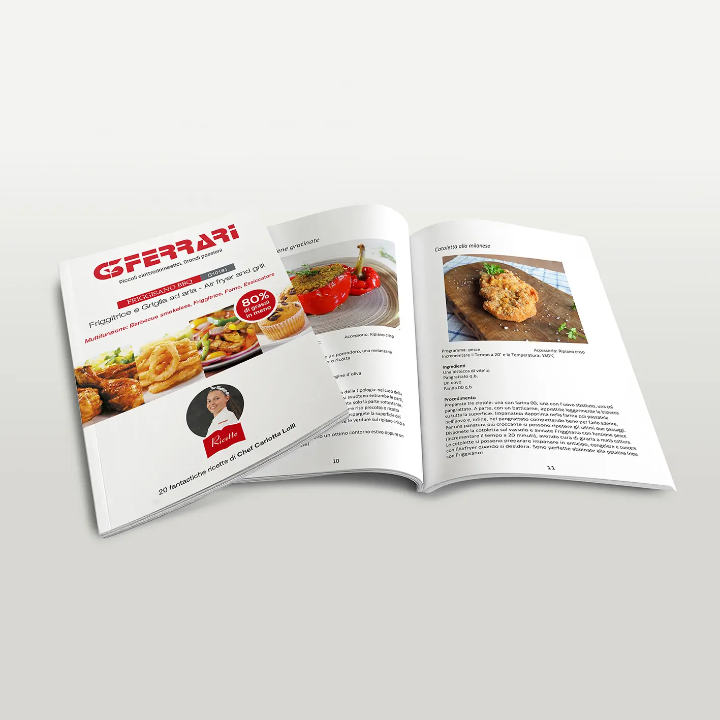 FRIGGITRICE AD ARIA G3 FERRARI 10 LITRI - immagine 14