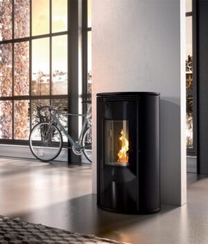 Stufa a pellet Fontana Tonda 9 kW